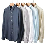 Men's Casual Cotton-Linen Shirt