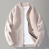 Men's Elegant Button-Front Cardigan