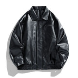Men's Leather Biker Jacket