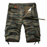 Men's Plaid Beach Shorts