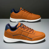 Men's Stylish Leather Sneakers
