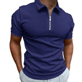 Men's Zip Polo Shirt