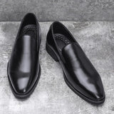 Men's Comfortable Leather Slip-On Shoes
