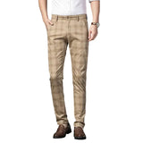 Men's Elegant Tartan Pants