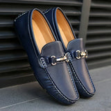 Men's Classic Polished Leather Loafers