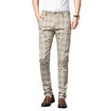 Men's Elegant Tartan Pants