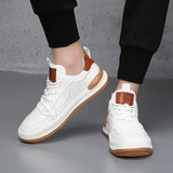Men's Thick-Sole Leather Shoes