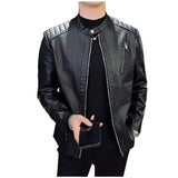 Elegant Men's Leather Jacket