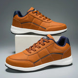 Men's Stylish Leather Sneakers