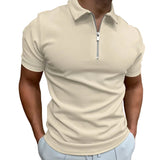 Men's Zip Polo Shirt