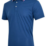Men's Elegant Polo Shirt in Seven Colours
