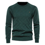 Dennis Men's Diamond-Pattern Sweater