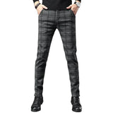 Men's Casual Check Pants