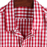 Wade Men's Solid Colour Short Sleeve Shirt with Chest Pocket