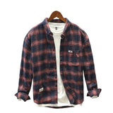Men's Elegant Plaid Shirt