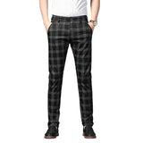 Men's Elegant Tartan Pants