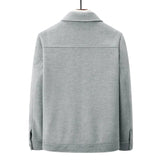 Men's Elegant Soft-Cut Overcoat