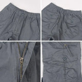 Men's Long Cotton Cargo Shorts