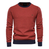 Glen Men's Diamond Pattern Sweater