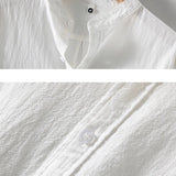Men's Breathable Relaxed-Fit Cotton Shirt