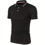 Men's Elegant Polo Shirt in Seven Colours