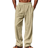 Comfortable Men's Linen Blend Pants
