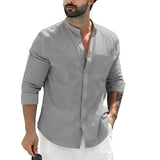 Casual Men's Linen Shirt