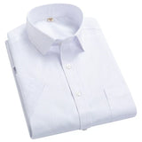 Men's Short Sleeve Business Shirt for Summer