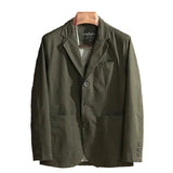 Men's Slim Cotton Blazer