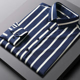 Casual Men's Striped Shirt
