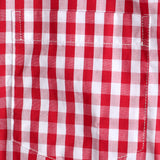Wade Men's Solid Colour Short Sleeve Shirt with Chest Pocket
