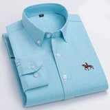 Men's Elegant Oxford Cotton Shirt