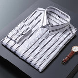 Men's Pinstripe Dress Shirt