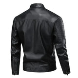 Men's Retro-Style Leather Jacket