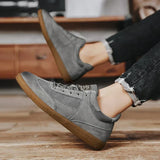 Men's Casual Leather Sneakers