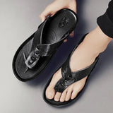 Elegant Men's Leather Sandals