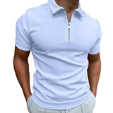 Men's Zip Polo Shirt