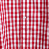 Wade Men's Solid Colour Short Sleeve Shirt with Chest Pocket