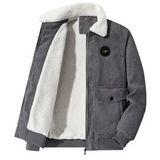 Men's Fleece-Lined Corduroy Jacket