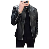 Elegant Men's Leather Jacket