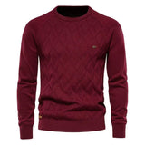 Dennis Men's Diamond-Pattern Sweater