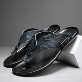 Elegant Men's Leather Sandals