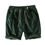 Elegant Men's Corduroy Shorts