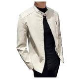 Elegant Men's Leather Jacket