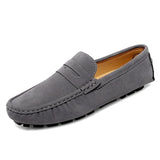 Men's Suede Boat Shoe Style Loafers