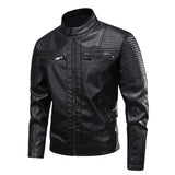 Men's Retro-Style Leather Jacket