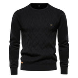 Dennis Men's Diamond-Pattern Sweater