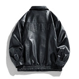Men's Leather Biker Jacket
