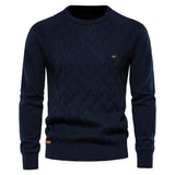 Dennis Men's Diamond-Pattern Sweater