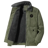 Men's Fleece-Lined Corduroy Jacket